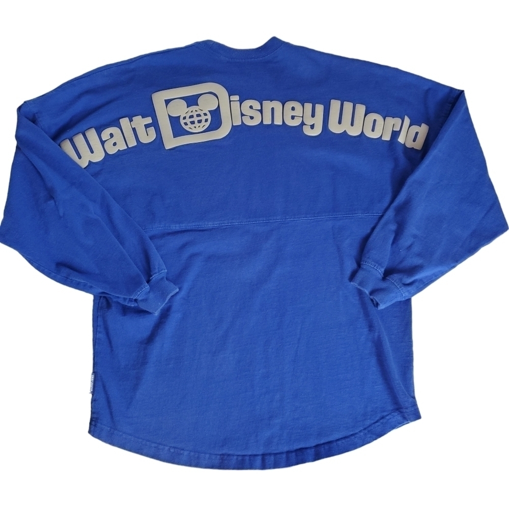 Walt Disney World Spirit Jersey Womens Small Blue Mickey Mouse‎ Cotton Vacation